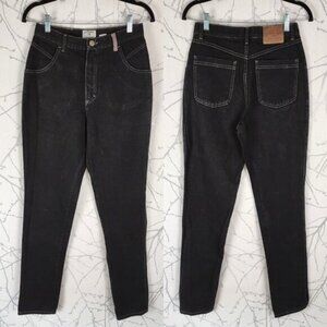 Calamity Jeans USA Vintage Black Wash High Rise Tapered Leg Jeans
